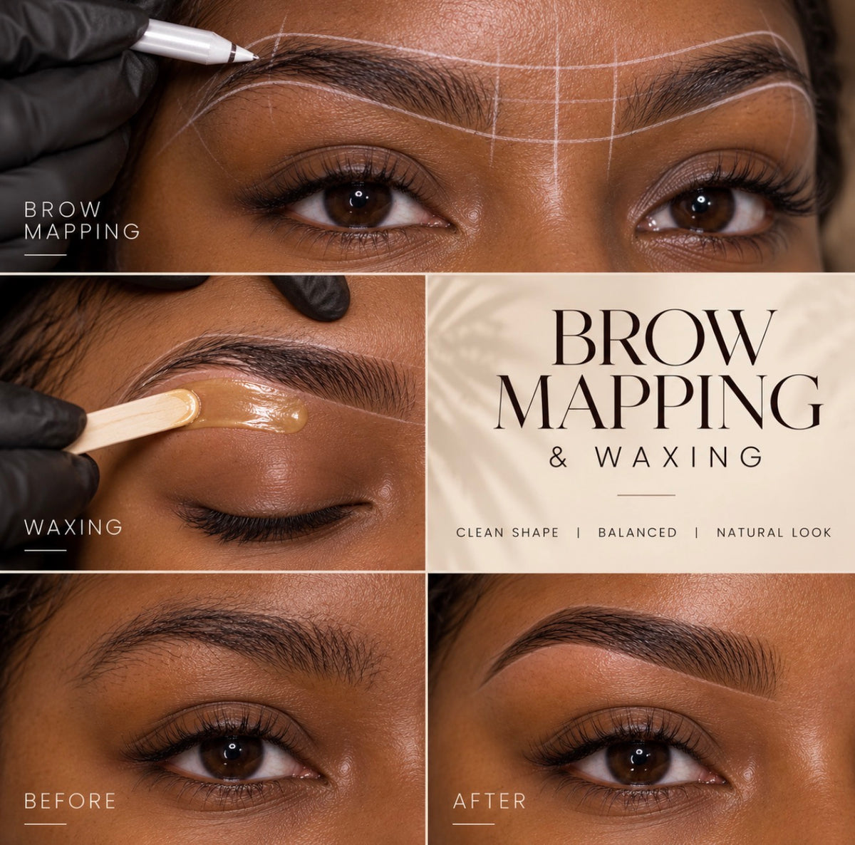 WAX, BROWS & LASHES